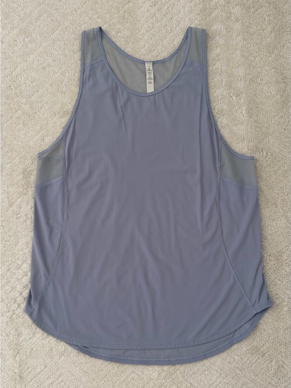 Lululemon Athletic Tank Light
Lavender Gray